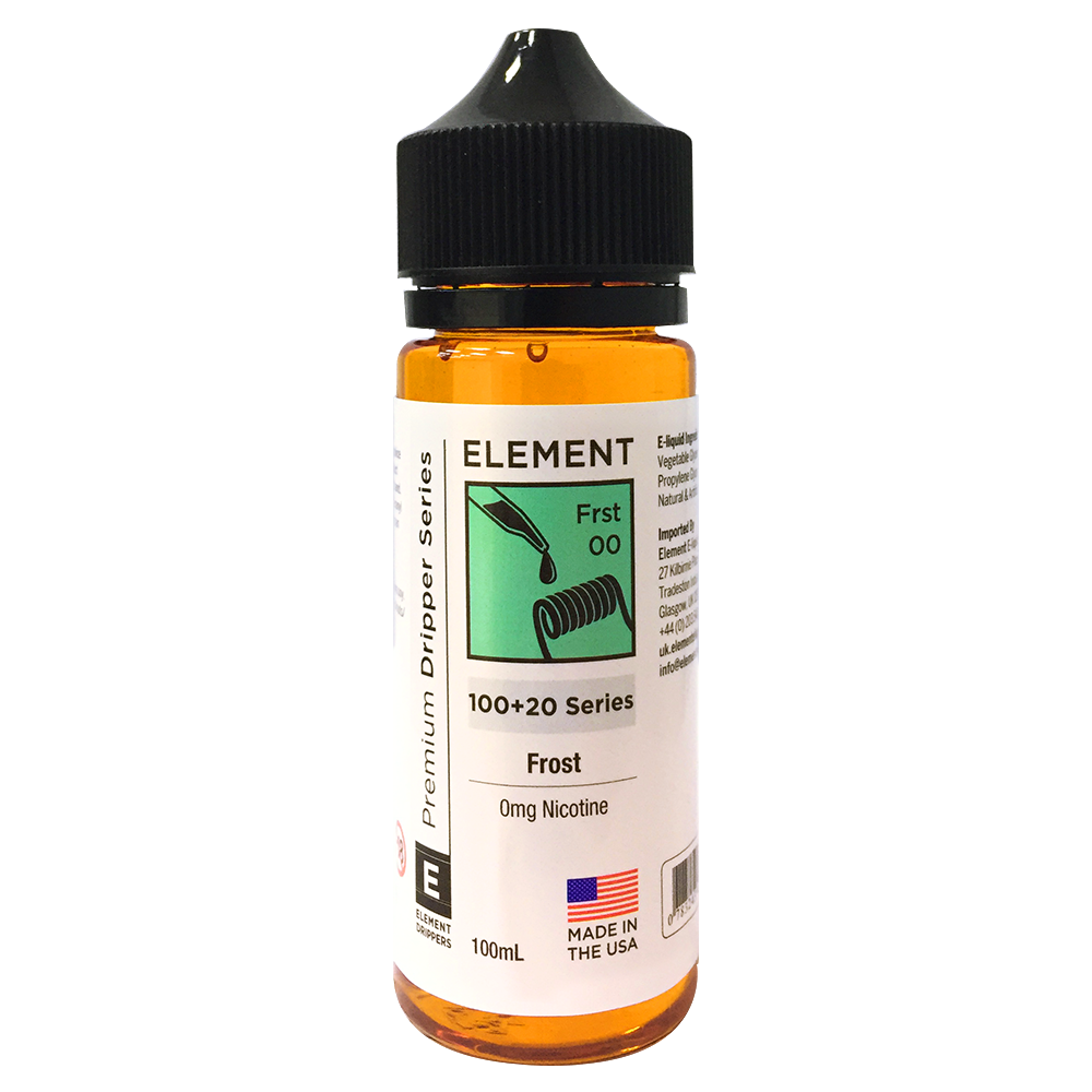 Frost E-Liquid by Element 100ml Shortfill