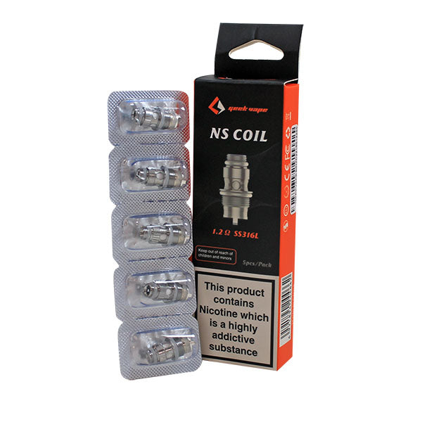 Geekvape NS Replacement Coils 5 Pack-1.2 Ohms