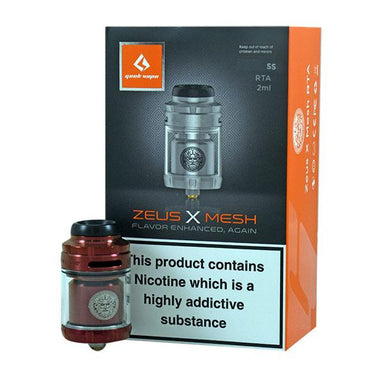 Geekvape Zeus X Mesh RTA Vapor Shop Direct Geekvape Zeus X Mesh RTA Vapor Shop Direct