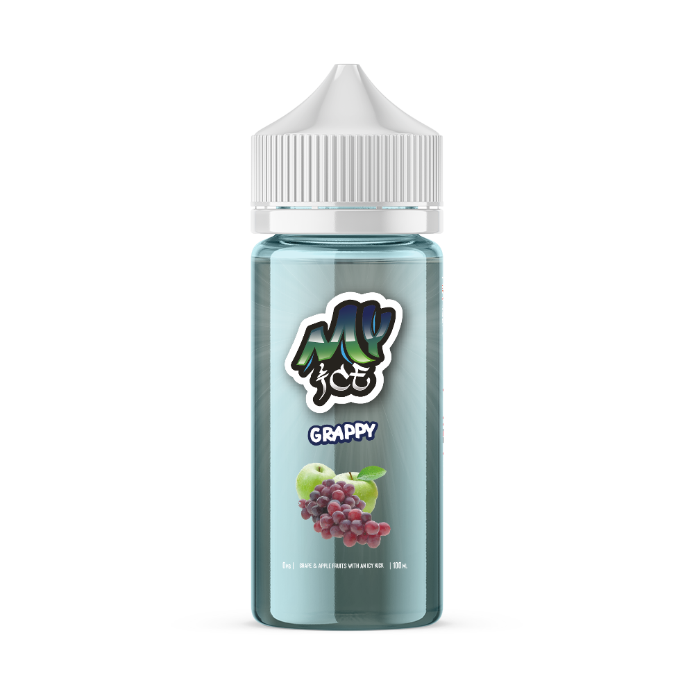 My E-Liquids Ice: Grappy 0mg 100ml Short Fill E-Liquid