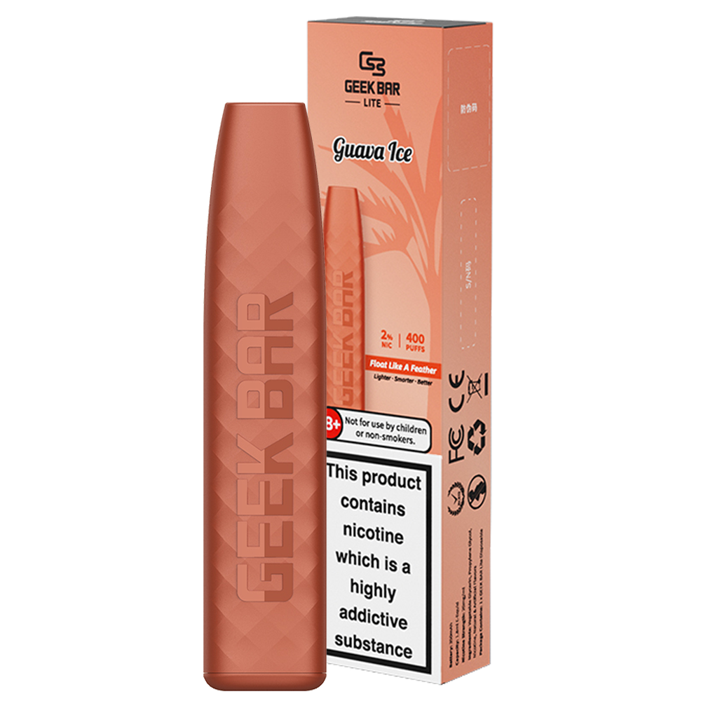 Geek Bar Lite Disposable Device 20mg-Guava Ice