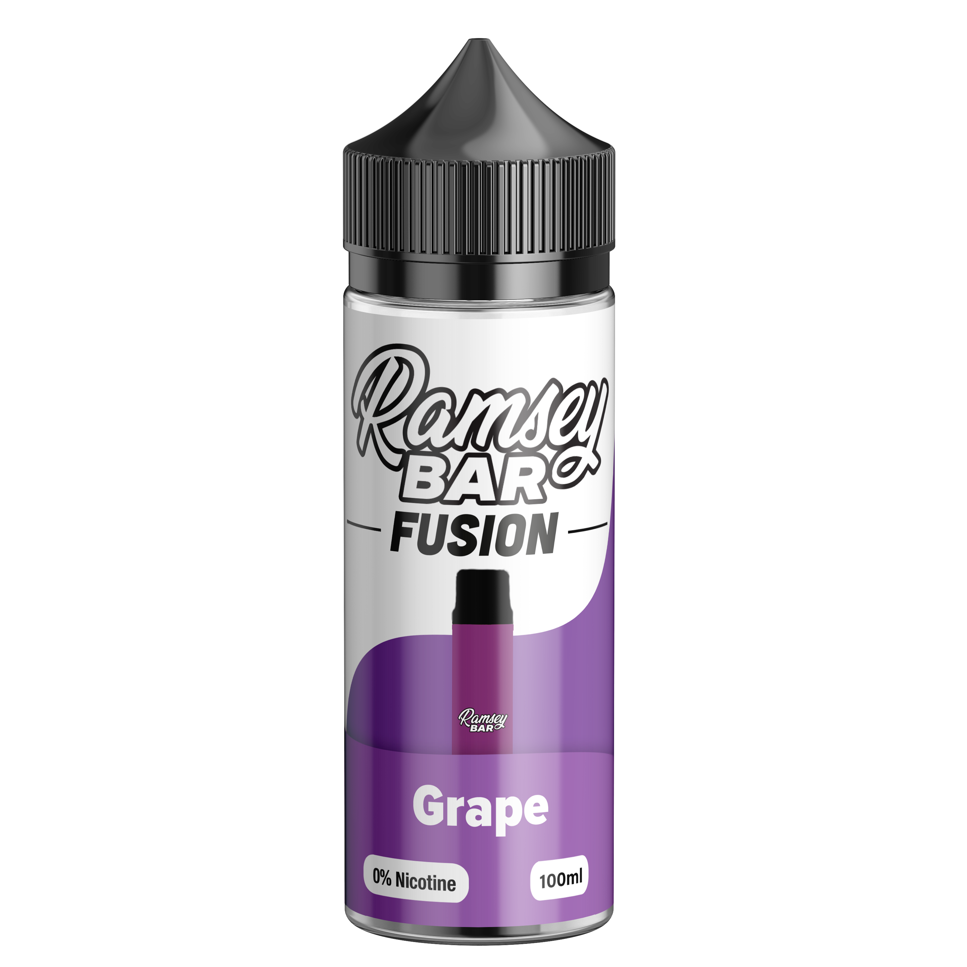 Ramsey Bar Fusion Grape 100ml Shortfill E-Liquid