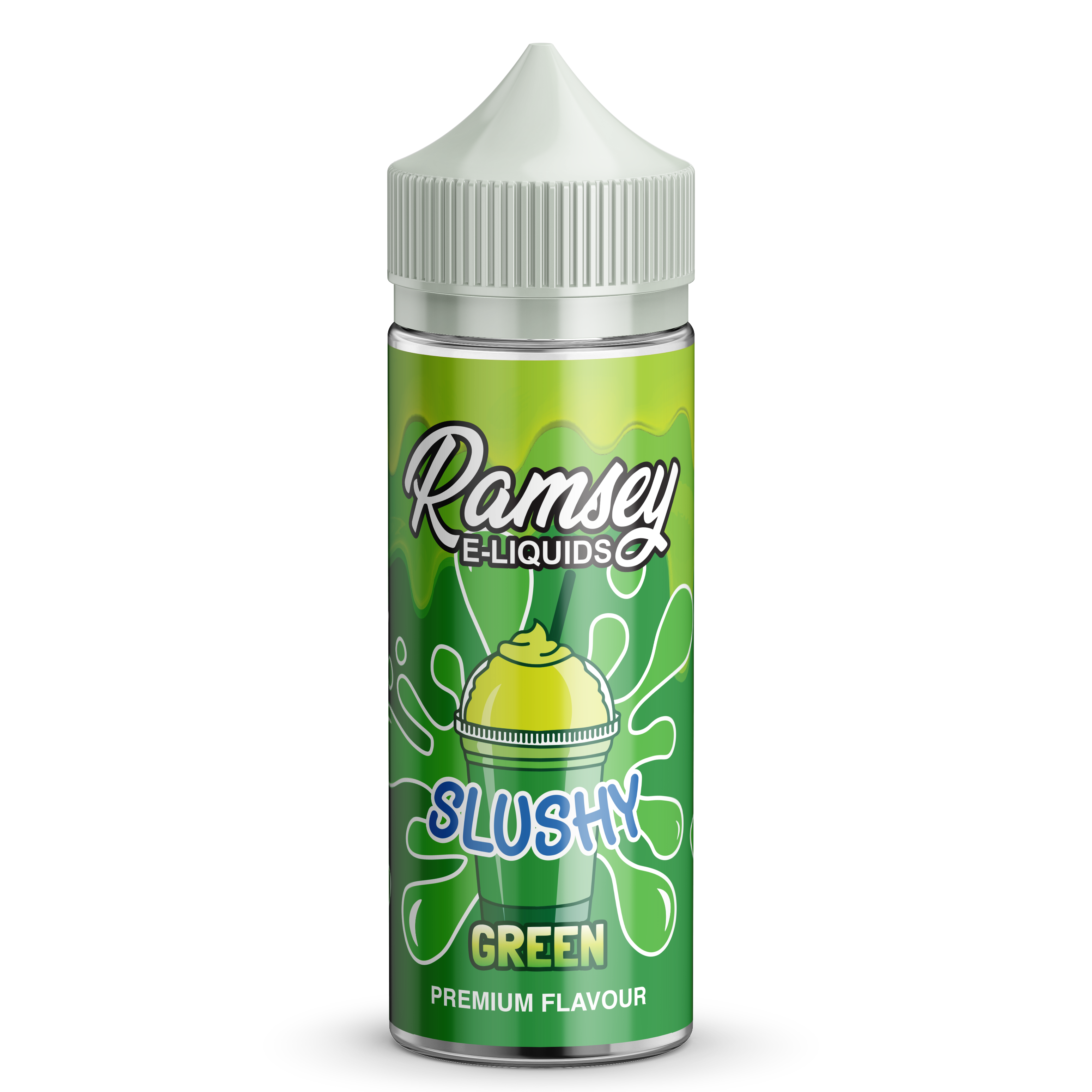 Ramsey E-Liquids Slushy Green 0mg 100ml Short Fill E-Liquid