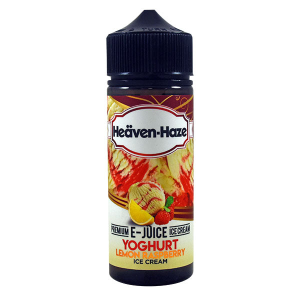 Heaven Haze Yogurt Lemon Raspberry 0mg 100ml Shortfill E-Liquid