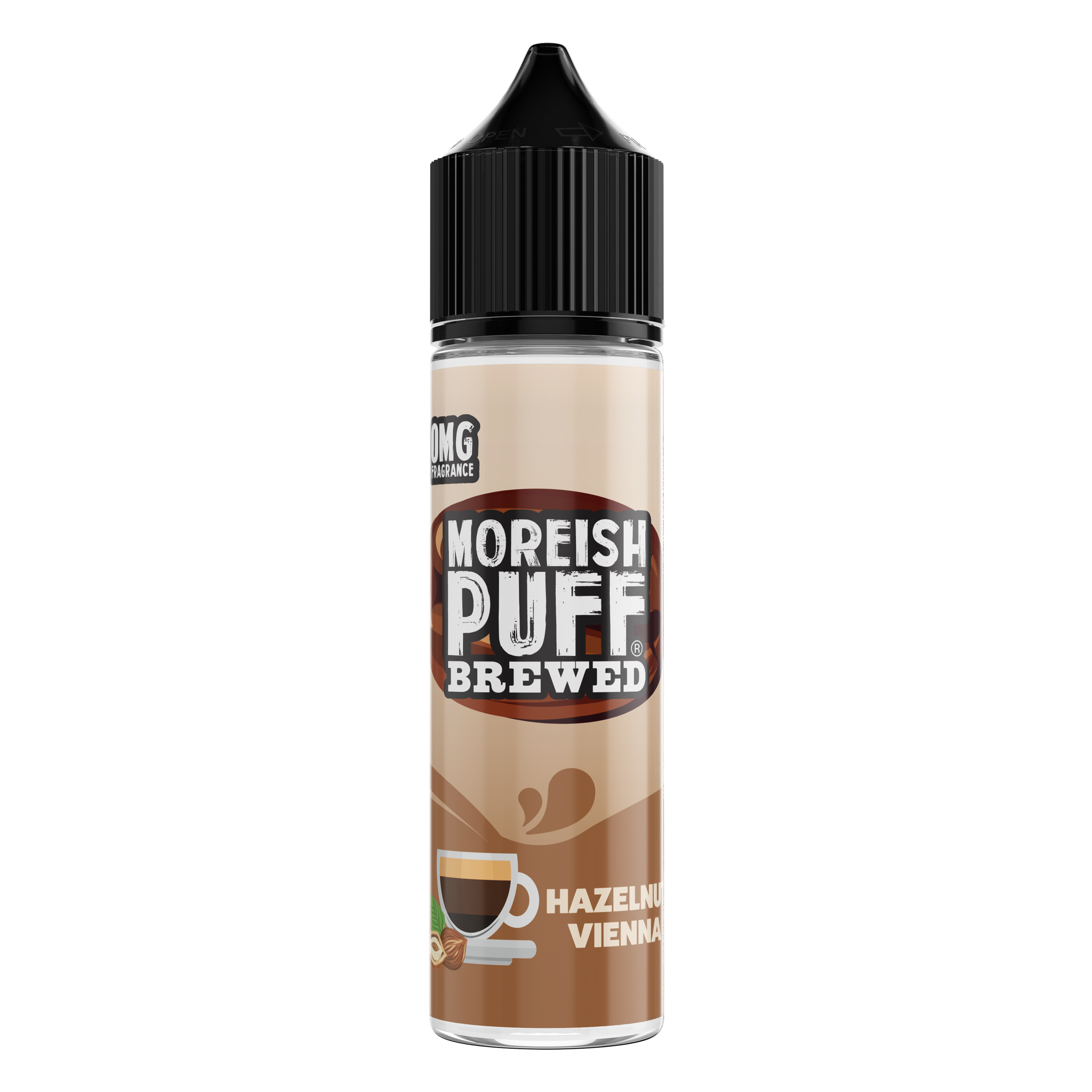 Moreish Puff Brewed Hazelnut Vienna 0mg 50ml Short Fill E-Liquid