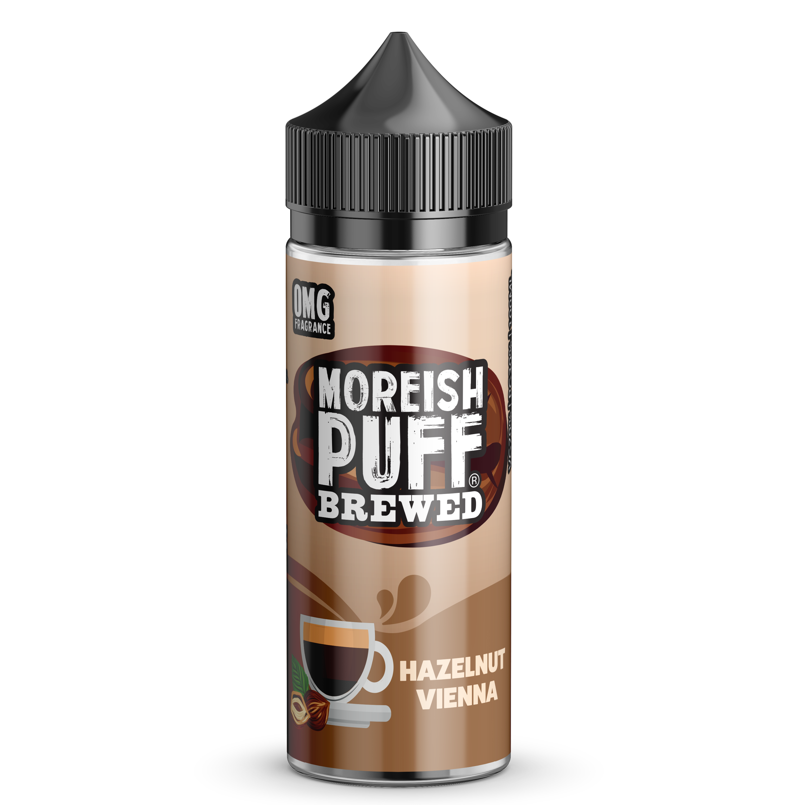 Moreish Puff Brewed Hazelnut Vienna 0mg 100ml Short Fill E-Liquid