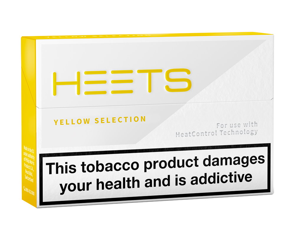 IQOS HEETS Yellow Selection Tobacco Sticks