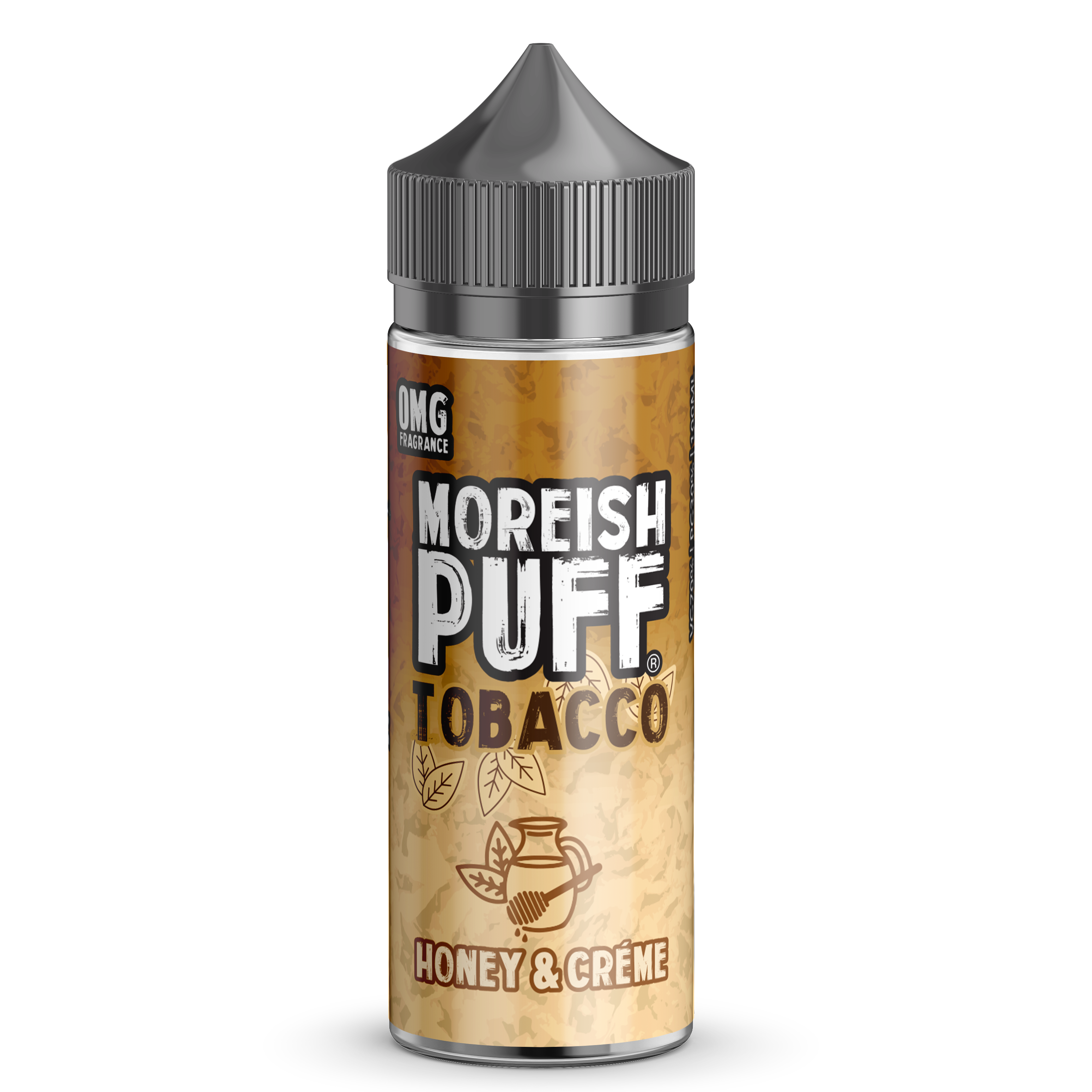 Moreish Puff Tobacco Honey & Cream 0mg 100ml Shortfill E-Liquid-100ml