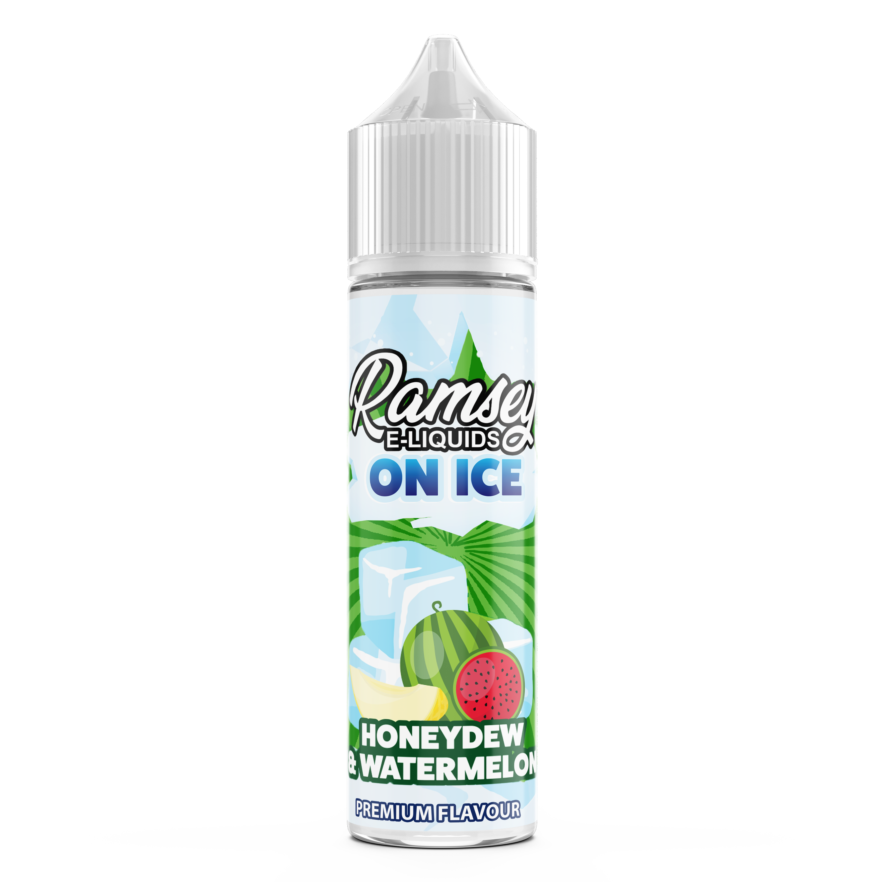 Ramsey E-Liquids On Ice Honeydew Watermelon 0mg 50ml Shortfill E-Liquid