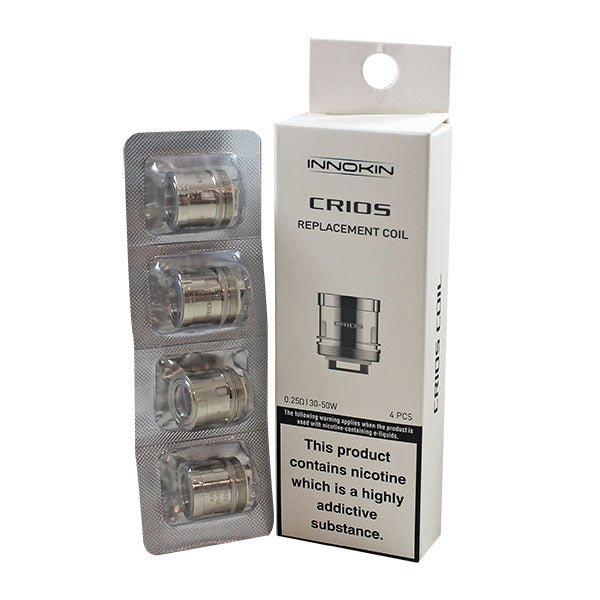 Innokin Crios Replacement Coils 4 Pack-0.25ohm (30w-50w)