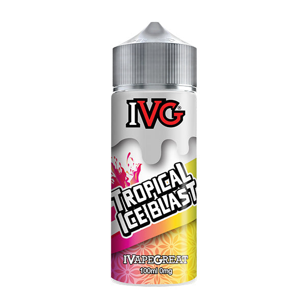 IVG Tropical Ice Blast 0mg 100ml Shortfill E-Liquid