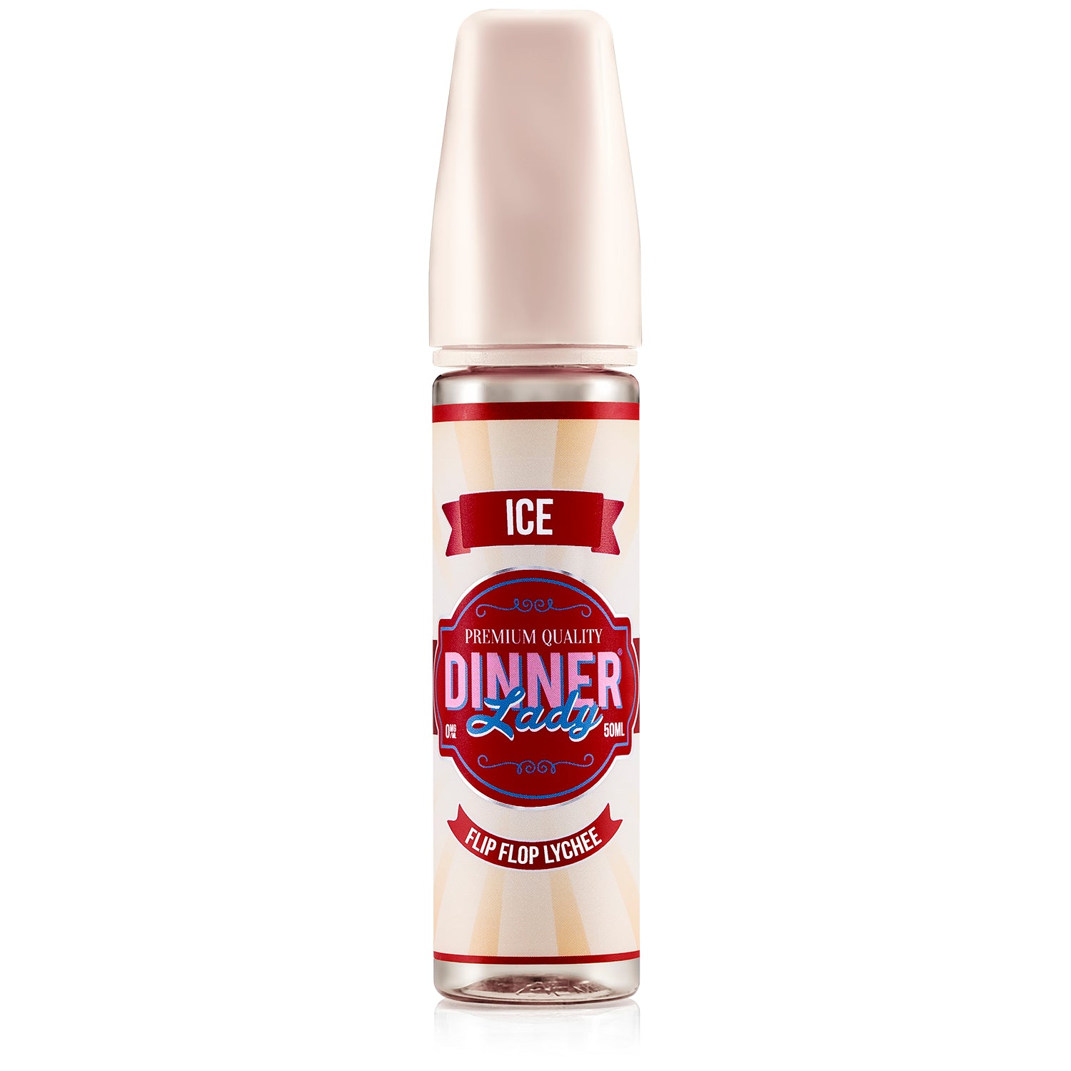 Dinner Lady Summer Holidays: Flip Flop Lychee Ice 0mg 50ml Short Fill E-Liquid