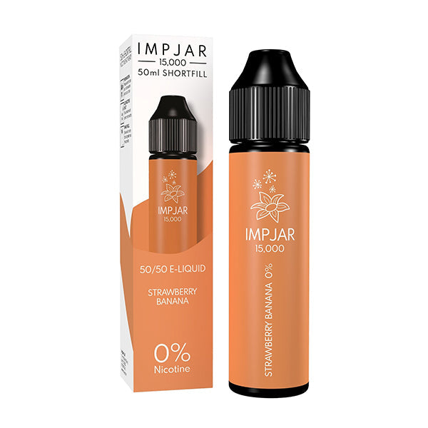 Strawberry Banana E-Liquid by Imp Jar - Shortfills UK