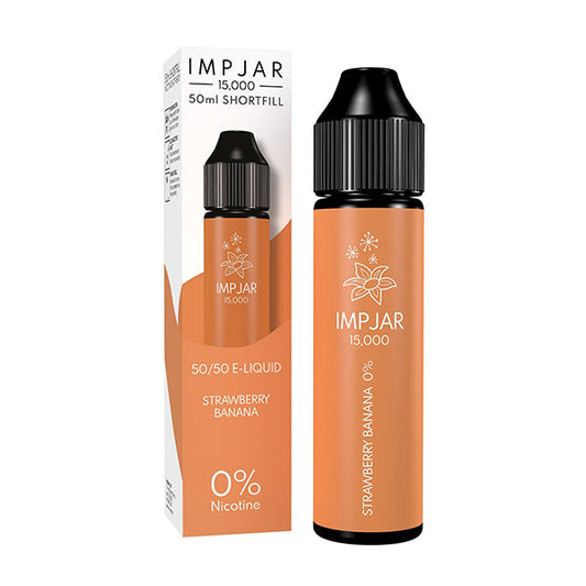 Strawberry Banana E-Liquid by Imp Jar - Shortfills UK