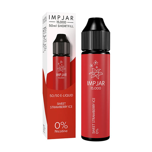 Sweet Strawberry Ice E-Liquid by Imp Jar - Shortfills UK