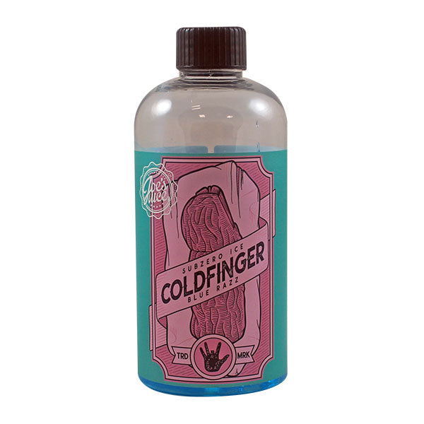 Joe's Juice Cold Finger: Blue Razz E-Liquid 200ml Shortfill