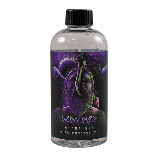 Joe's Juice Blackcurrant Ice E-Liquid by Berserker Blood Axe 200ml Shortfill