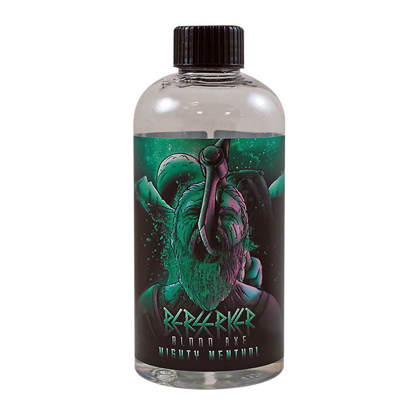 Joe's Juice Mighty Menthol E-Liquid by Berserker Blood Axe 200ml Shortfill