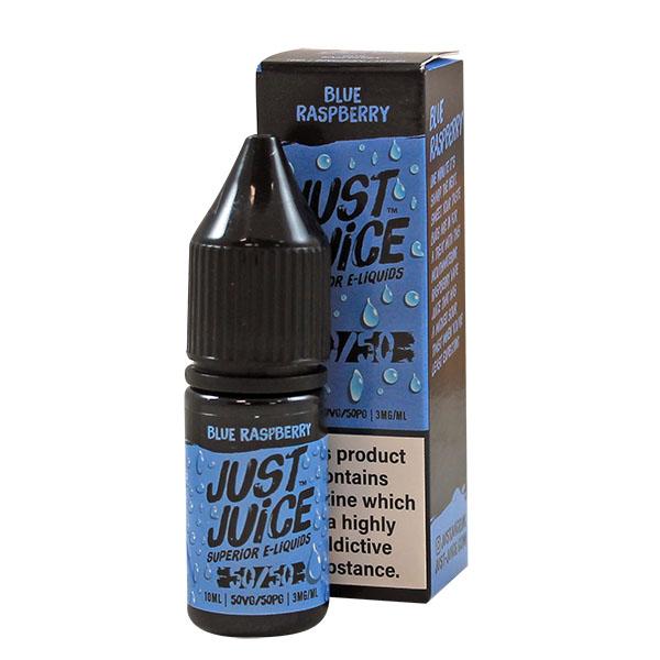 Just Juice 50/50 Blue Raspberry 10ml E-Liquid-3mg