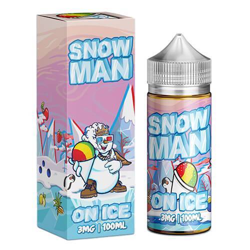 Juice Man Snow Man on Ice 0mg 80ml Shortfill E-Liquid