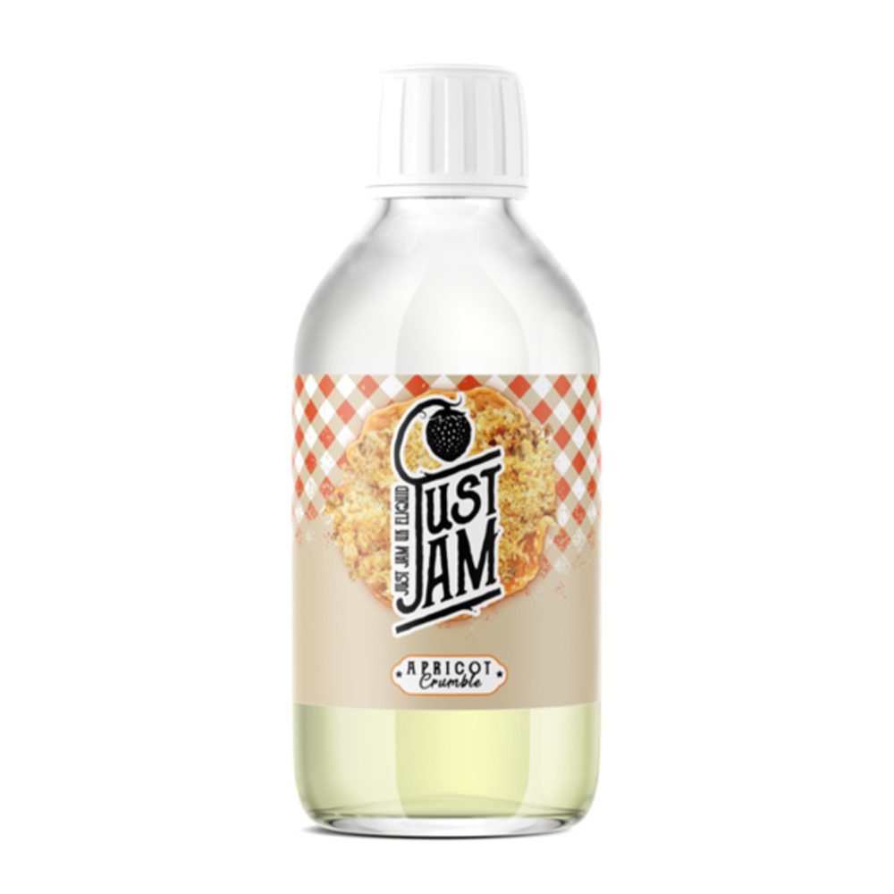 Just Jam Apricot Crumble 0mg 200ml Short Fill E-Liquid