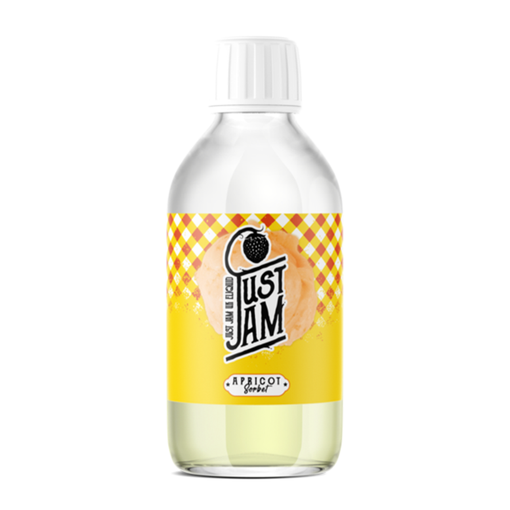 Just Jam Apricot Sorbet 0mg 200ml Shortfill E-Liquid