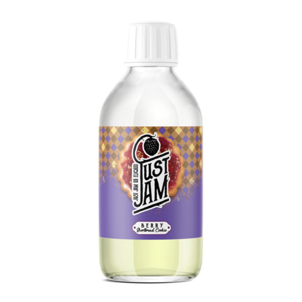 Just Jam Berry Shortbread Cookie 0mg 200ml Short Fill E-Liquid