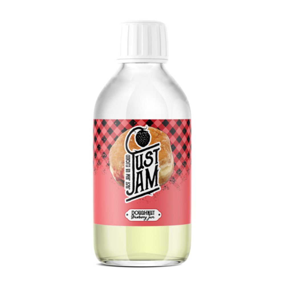 Just Jam Strawberry Doughnut 0mg 200ml Short Fill E-Liquid