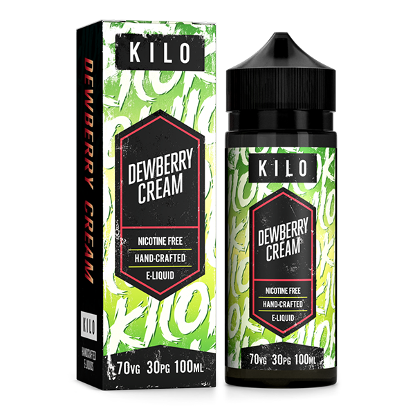 Kilo New Series: Dewberry Cream 0mg 100ml Short Fill E-Liquid