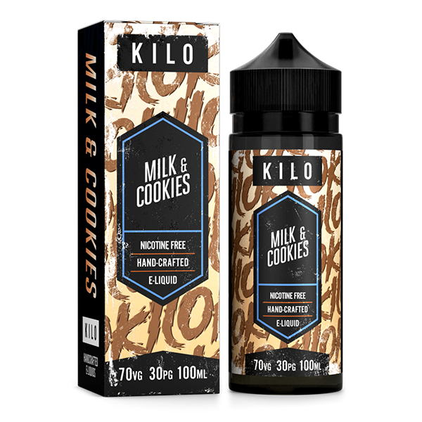 Kilo New Series: Milk & Cookies 0mg 100ml Short Fill E-Liquid