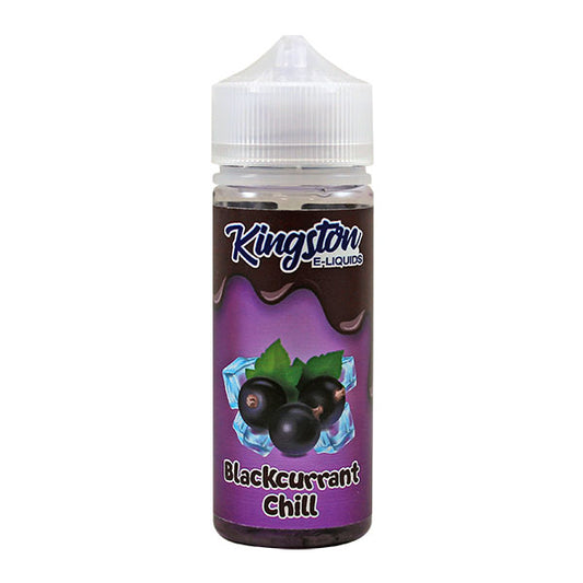 Blackcurrant Chill E-Liquid by Kingston 100ml Shortfill