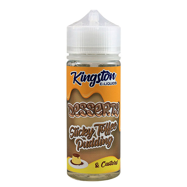 KIngston Sticky Toffee Pudding & Custard E-Liquid 100ml Shortfill