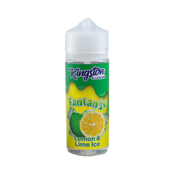 KIngston Lemon & Lime Ice E-Liquid 100ml Shortfill