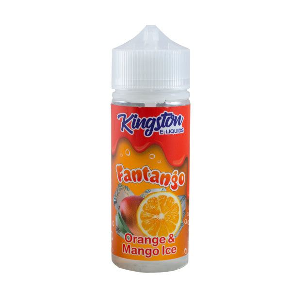 KIngston Orange & Mango Ice E-Liquid 100ml Shortfill