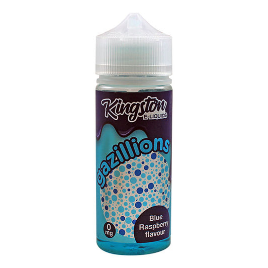 Blue Raspberry Gazillions E-Liquid by Kingston 100ml Shortfill