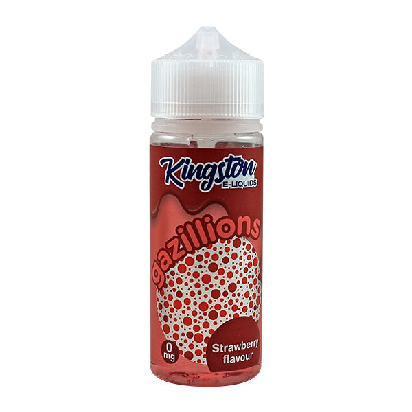 KIngston Strawberry Gazillions E-Liquid 100ml Shortfill