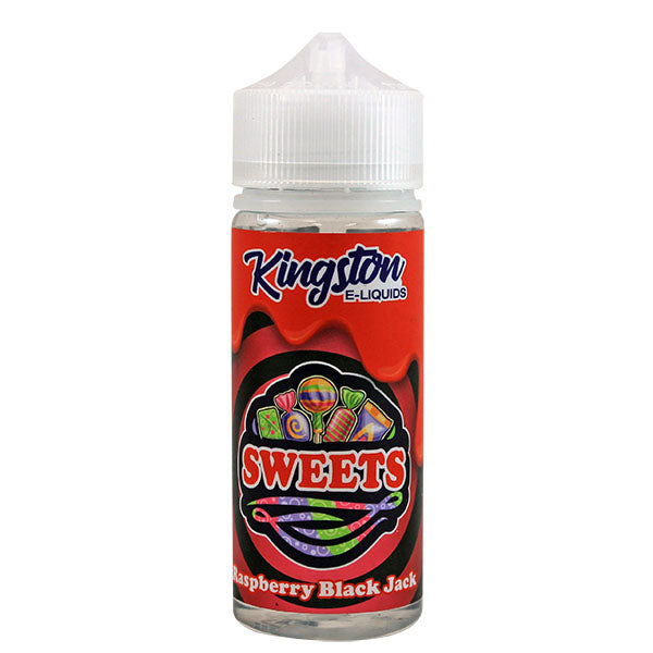 KIngston Raspberry Black Jack E-Liquid 100ml Shortfill