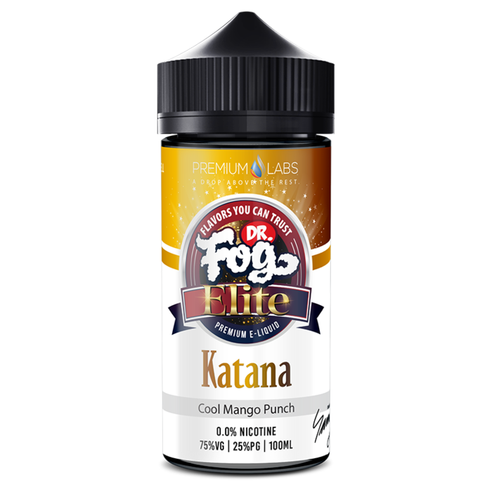 Elite - Katana E-liquid by Dr. Fog 100ml Short Fill