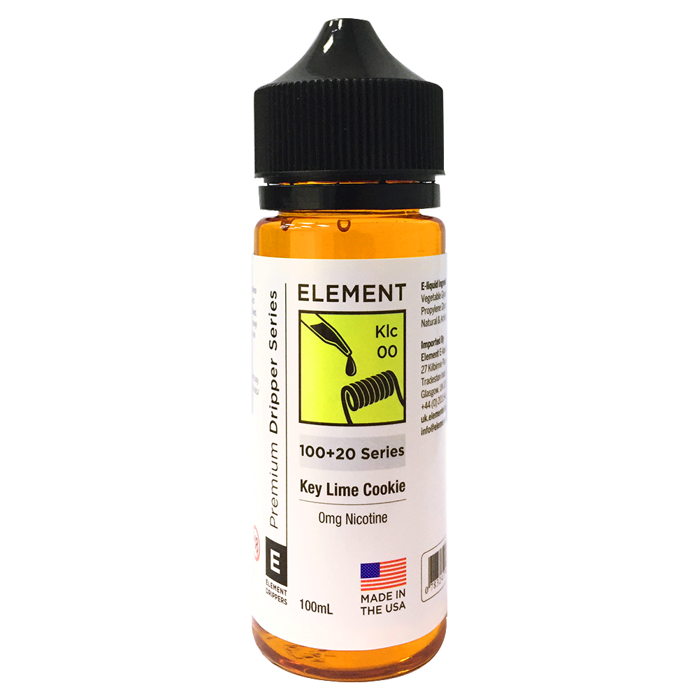 Key Lime Cookie E-Liquid by Element 100ml Short Fill