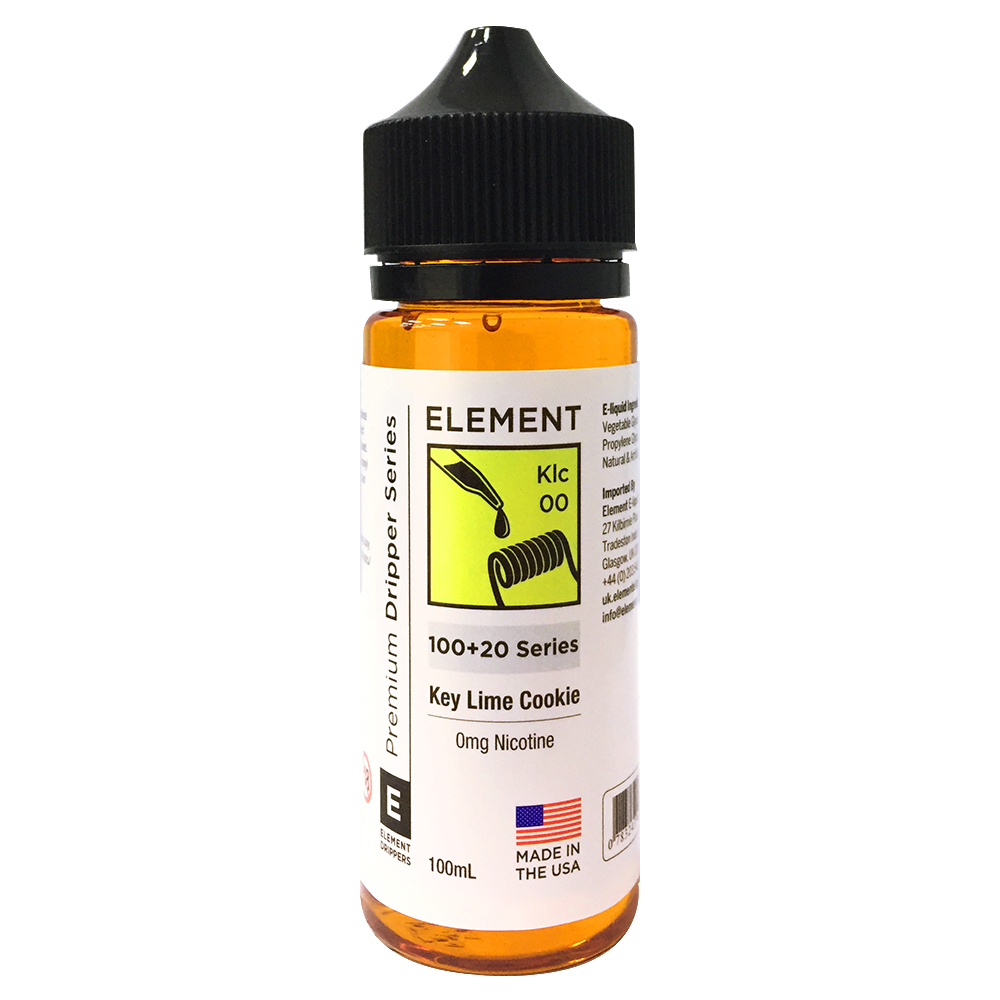 Key Lime Cookie E-Liquid by Element 100ml Shortfill