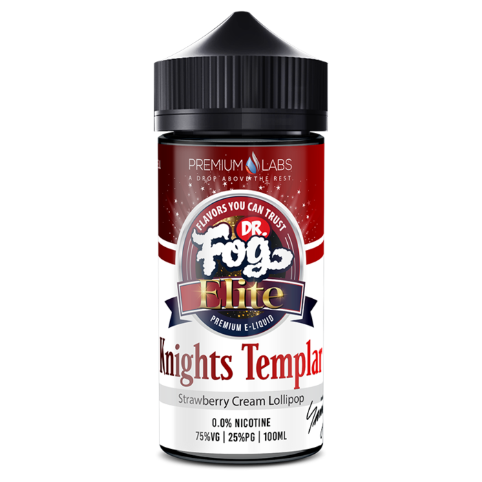 Elite - Knights Templar E-liquid by Dr. Fog 100ml Short Fill
