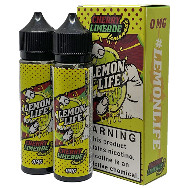Lemon Life Cherry Limeade Lemonade E-liquid 2 X 50ml Shortfill
