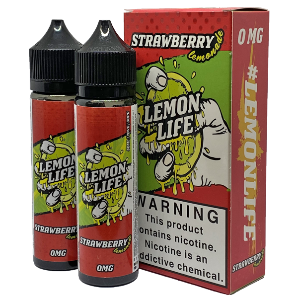 Lemon Life Strawberry Lemonade E-liquid 2 X 50ml Shortfill