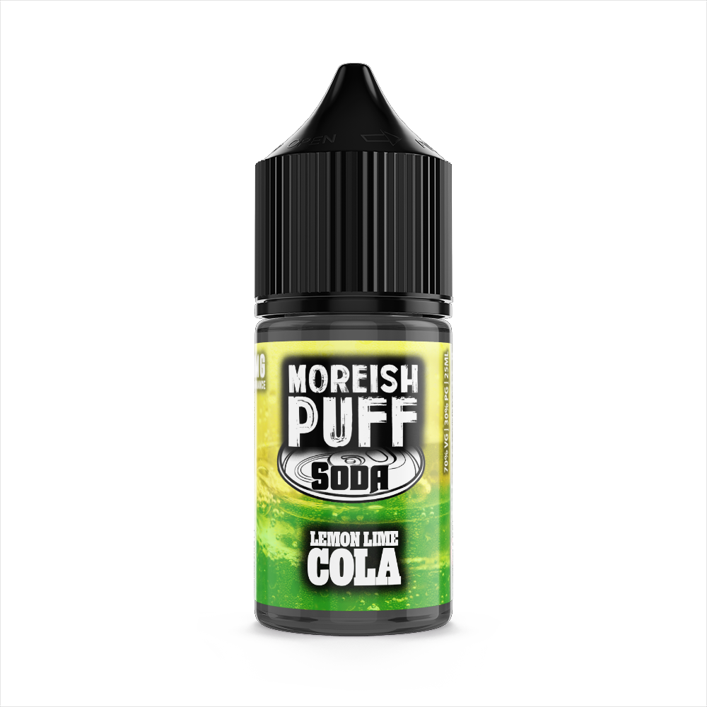 Soda Lemon/Lime Cola E-Liquid by Moreish Puff 25ml Shortfill