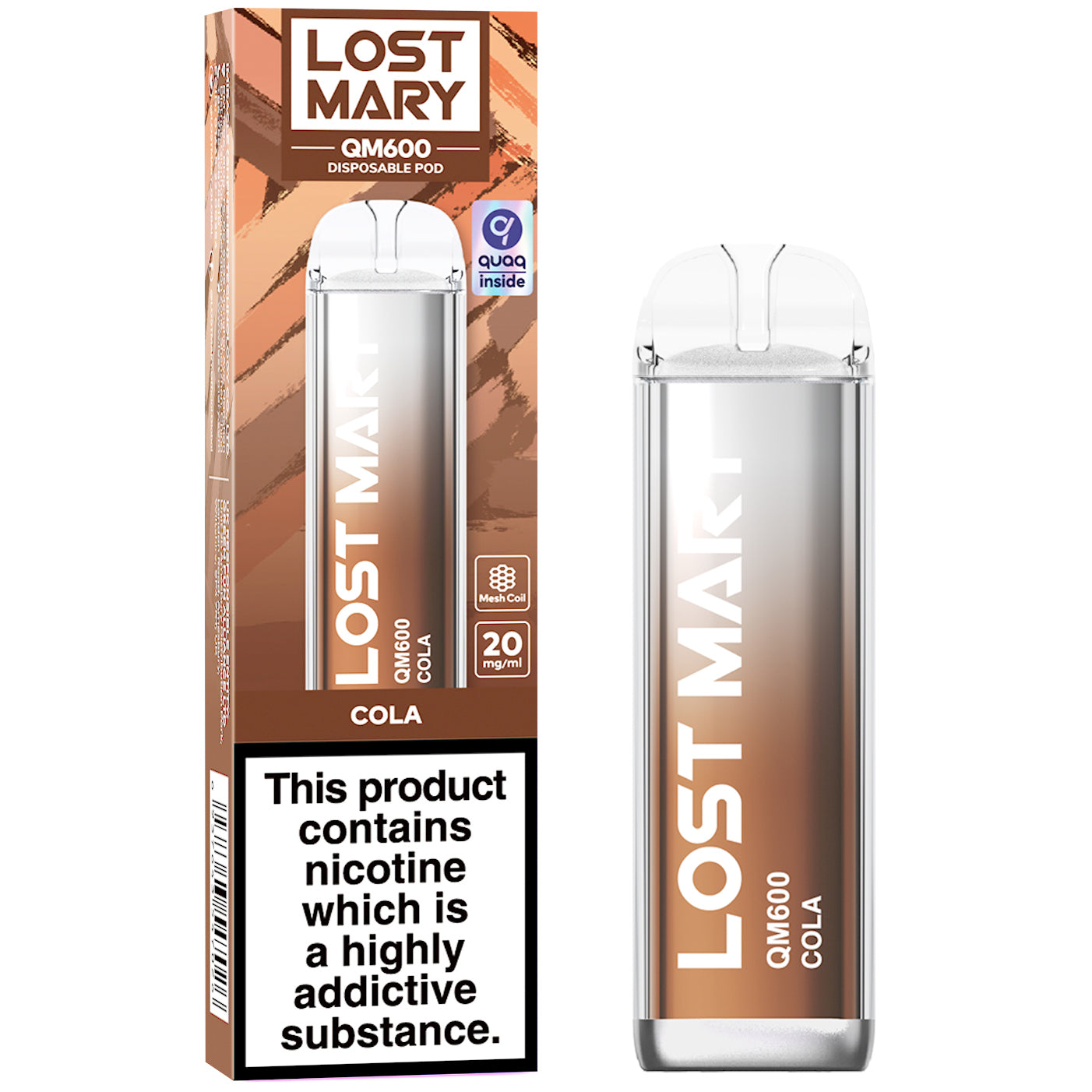 Lost Mary QM600 Cola Disposable Vape
