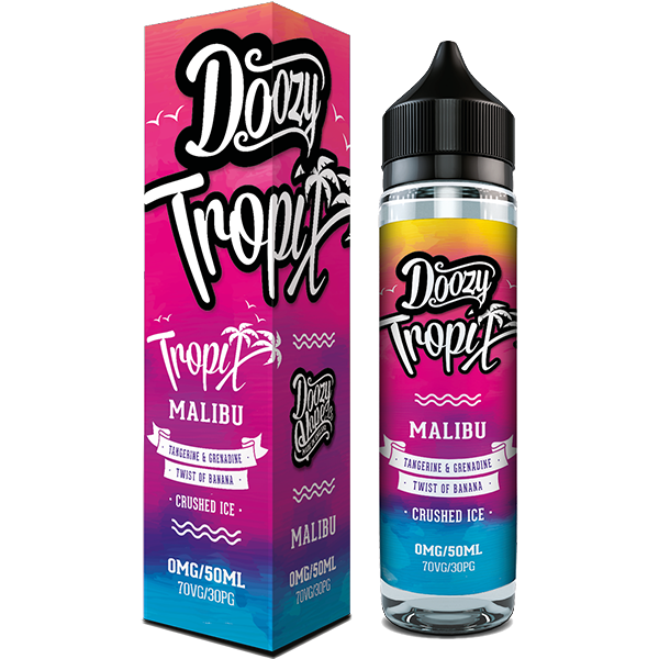 Doozy Vape Tropix: Malibu 0mg 50ml Shortfill E-Liquid
