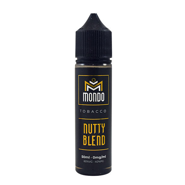 Mondo Tobacco: Nutty Blend 0mg 50ml Short Fill E-Liquid