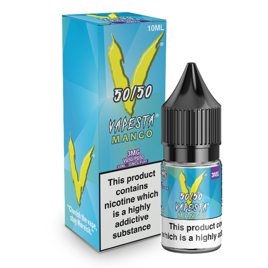 Vapesta 50/50: Mango 10ml E-Liquid-3mg