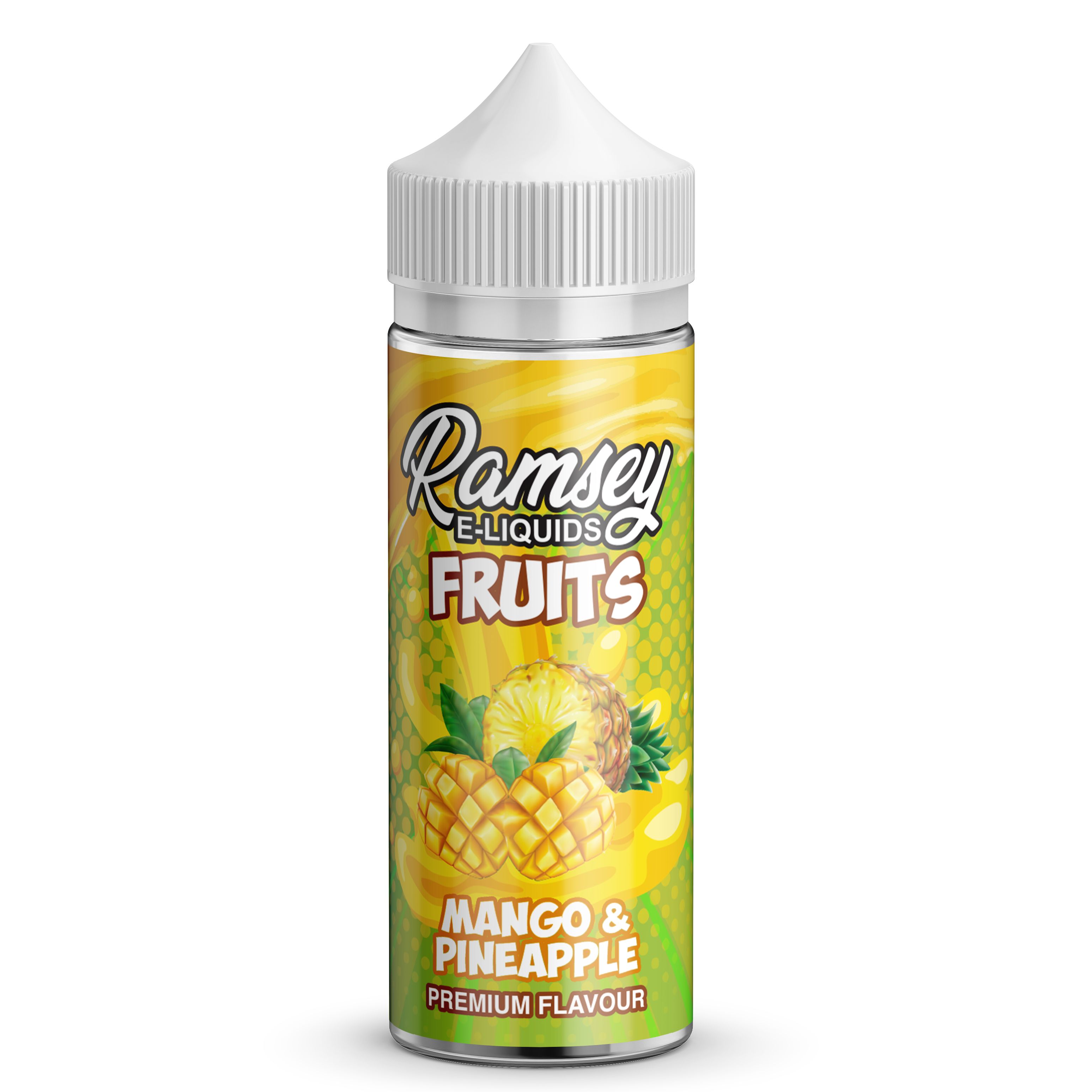 Ramsey E-Liquids Fruits Mango Pineapple 0mg 100ml Shortfill E-Liquid