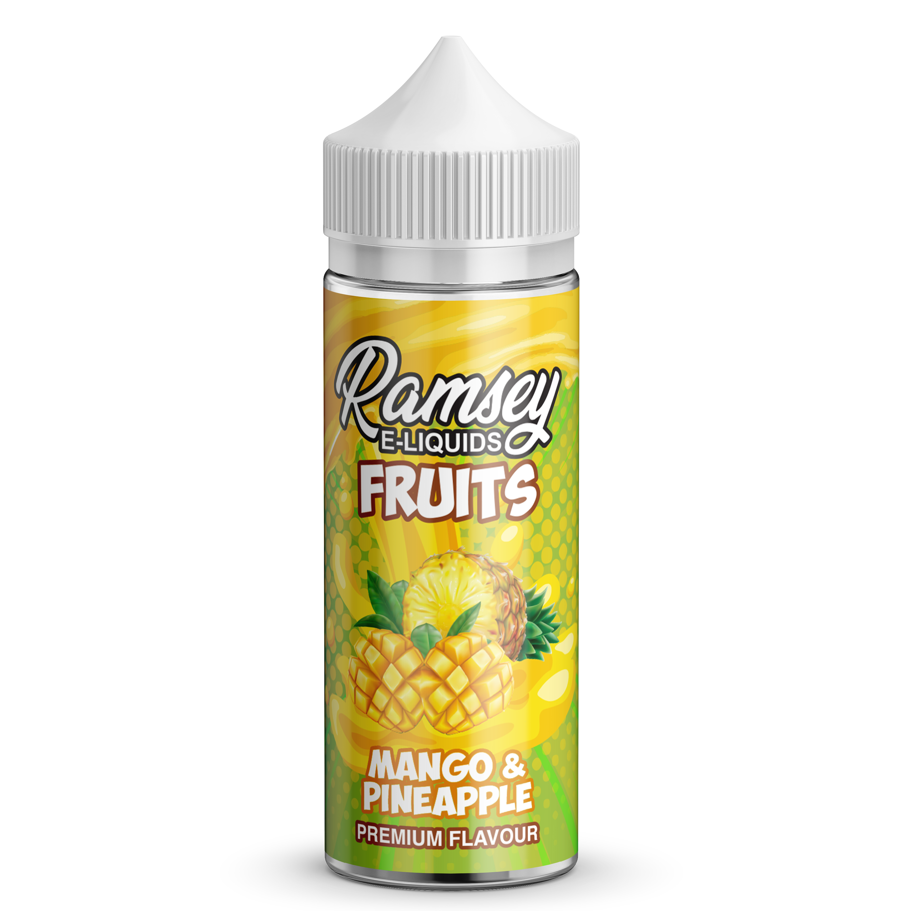 Ramsey E-Liquids Fruits Mango Pineapple 0mg 100ml Short Fill E-Liquid